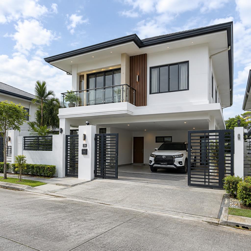 Family home in a gated Alabang village